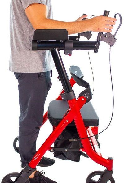 Walking Tall Deluxe Stand-Up Walker/Rollator with Elbow Support