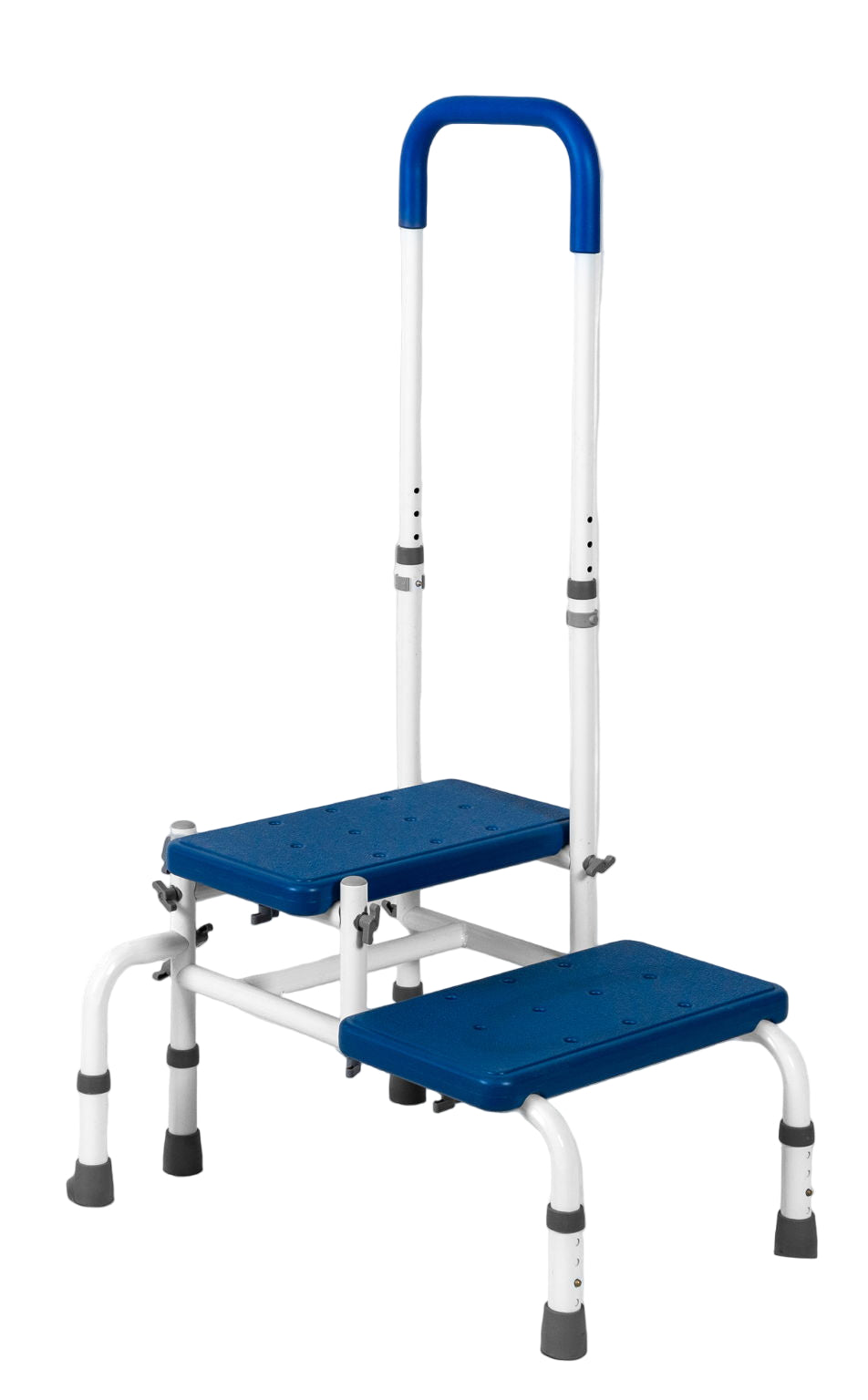 Platinum Health Double Step Stool with Adjustable Handle & Legs