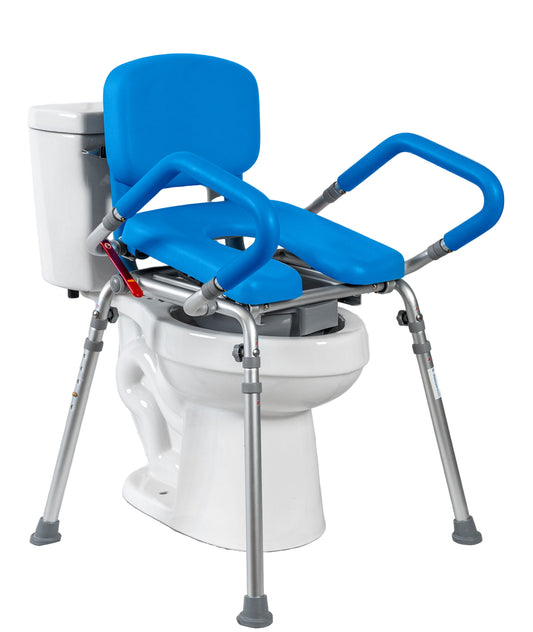 GentleBoost Power Uplift Commode Chair for Physically Handicapped or Disabled