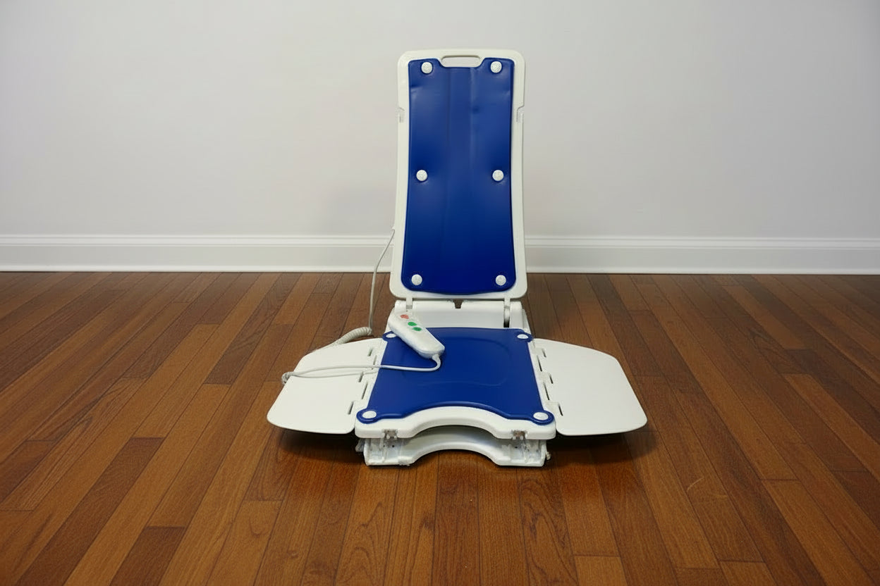 Electric Floor Lift Chair For Elderly – Maidesite L-Shaped, Supports 300 Lbs, Raises To 20″