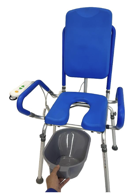 GentleBoost Power Uplift Commode Chair for Physically Handicapped or Disabled