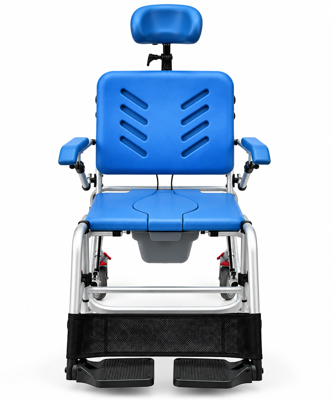 Total Care Professional Tilt-In-Space Reclining Shower/Commode Chair - Padded