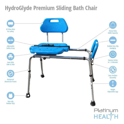 Reconditioned - HydroGlyde Premium Sliding Bath Transfer Bench