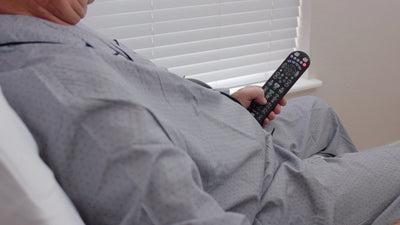 ENVYY ULTIMATE SLEEP TO STAND BED - watching tv from bed