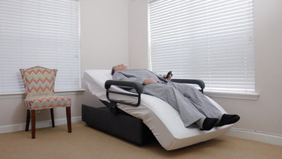 SLEEP TO STAND BED - legs declined