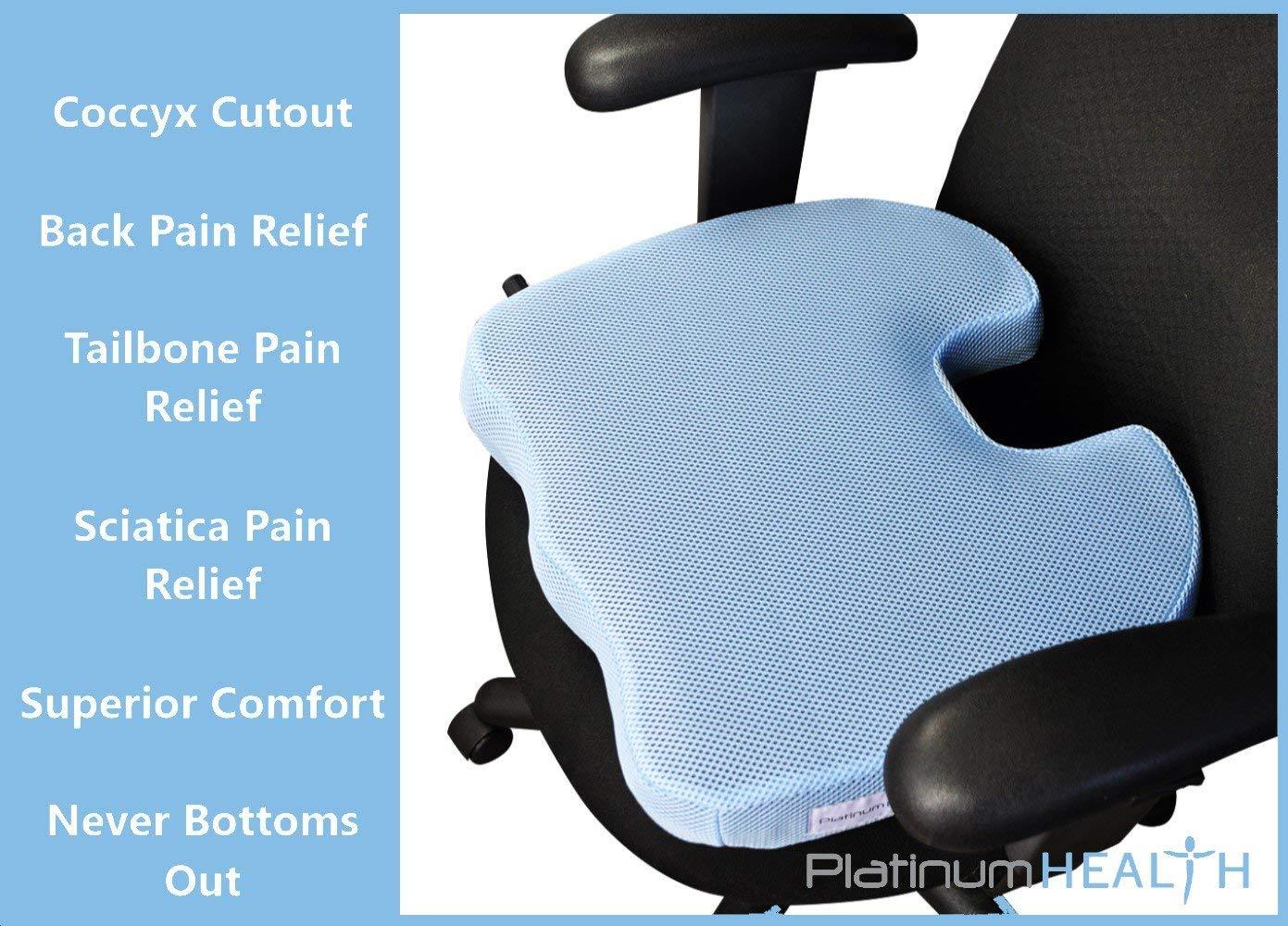 Air Seat Cushion Back Cushion for Relieving Back Sciatica Tailbone