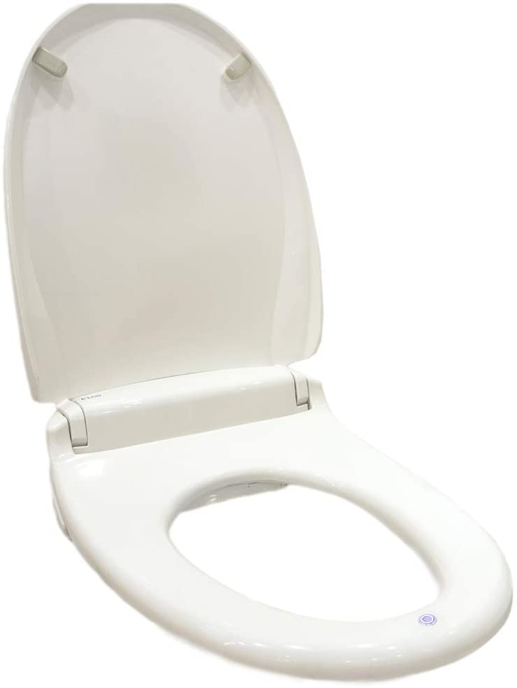 EuroLux Premium Bidet Toilet Seat, Electronic (No Outlet Required) Health Group