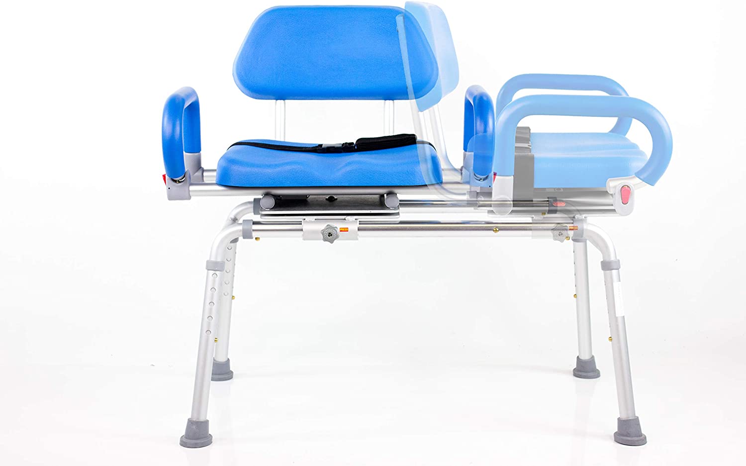 Carousel Sliding Transfer Bench with Swivel Seat- Powerslide Edition w ...