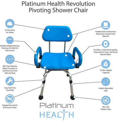 The Revolution Swivel Shower Chair