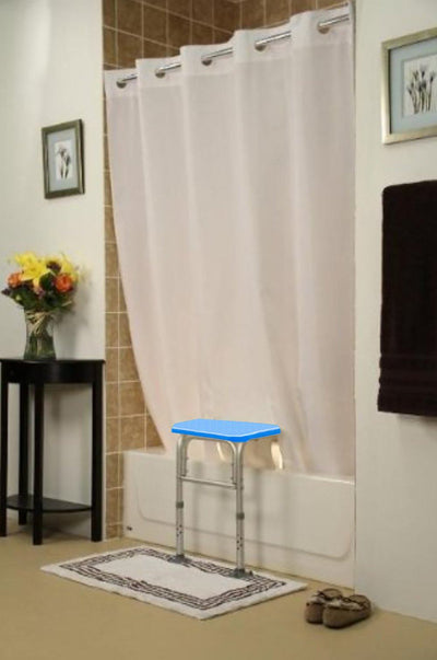BenchMate Split Shower Curtain for Bath Transfer Benches - Beautiful D -  Platinum Health Group
