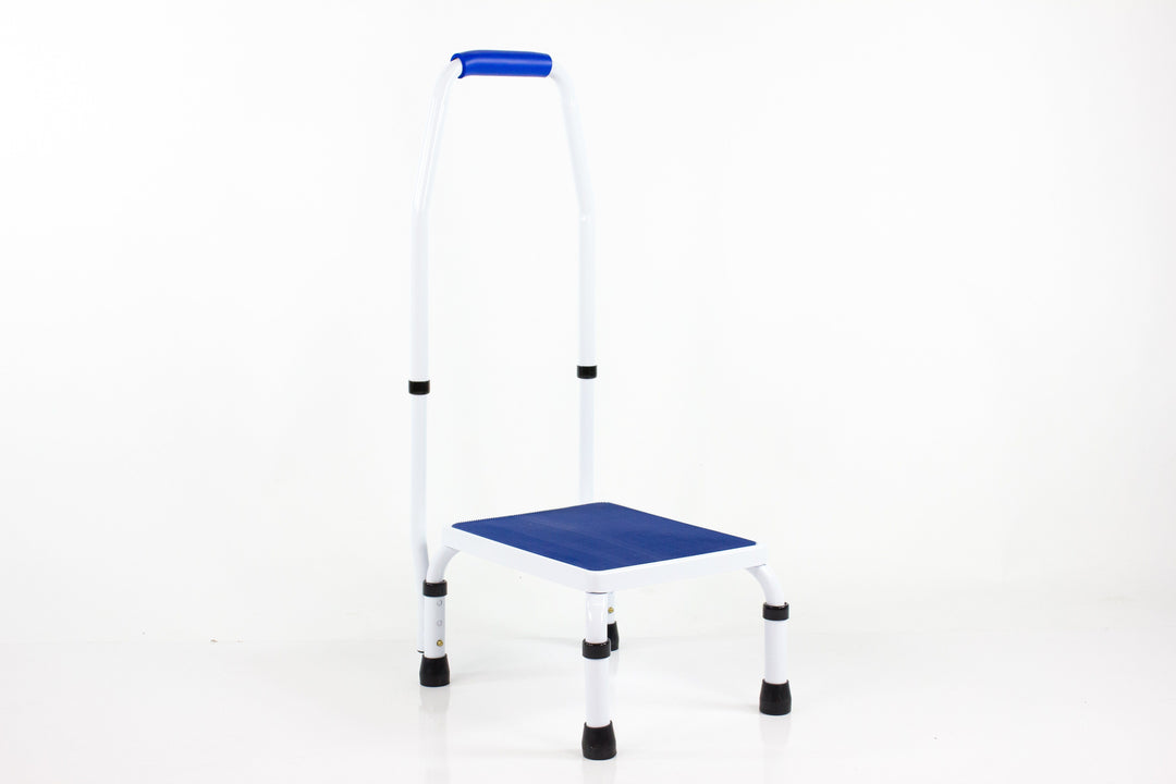 AdjustaStep Deluxe Step Stool with Handrail - Available in 300lb and 7 ...