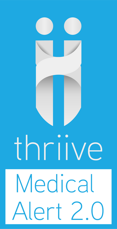 thriive™ Medical Alert 2.0 - Includes use of the thriive Mobile Alert, 2 months Monitoring Service and Free Shipping